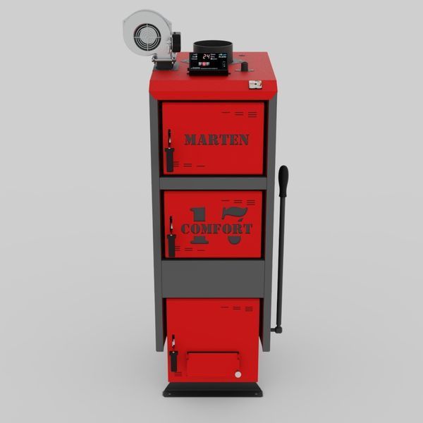 17 кВт Котел довготривлого горіння 6 мм сталь Marten Comfort MC МР912 фото