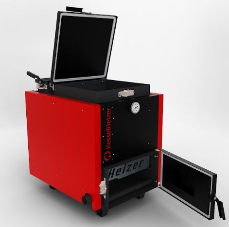 Котел Холмова шахтного типу 15кВт Heizer Smart ХЗ246 фото