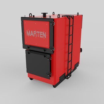 700 кВт Промисловий котел 6 мм сталь Marten Industrial T МР2047 фото