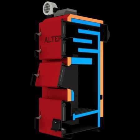 15 кВт Котел длительного горения 6 мм сталь Altep Duo Plus, (Механіка) АТ931 фото