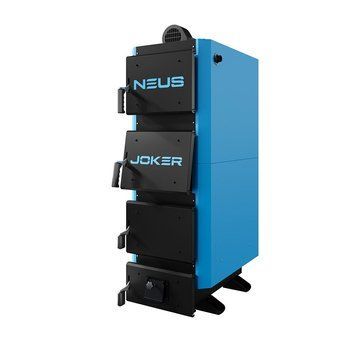 27 кВт Котел довготривалого горіння 6 мм сталь NEUS JOKER автоматика НС1078020273 фото