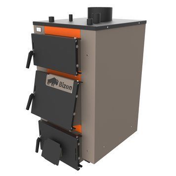 10 кВт Котел довготривалого горіння 4мм сталь Bizon М-100 Classic Plus БЗ1089 фото